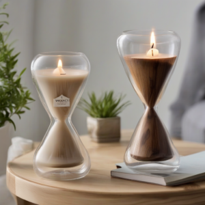 WoodWick Hourglass Candle with Pluswick Innovation: A Detailed Product Description